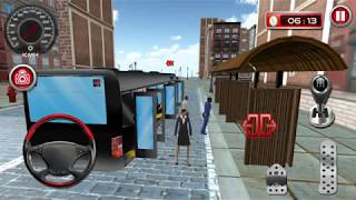 Modern Bus Simulator 3d | Bus Driving Games 2018 New Bus - Android Gameplay #2- Car Games screenshot 5