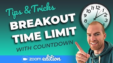 How to set Breakout Time Limit in Zoom | Tips & Tricks