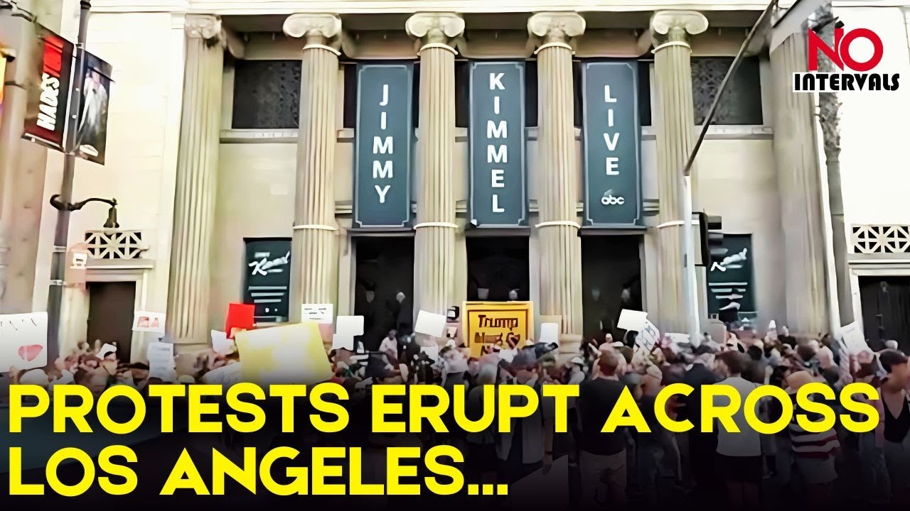 Сотни протестуют у штаб-квартиры Disney из-за отстранения Киммела | Новости развлечений | Без пер...