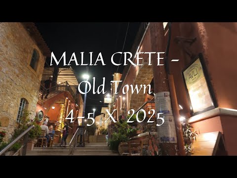 MALIA Crete 04 5 10 2025 OLD TOWN 