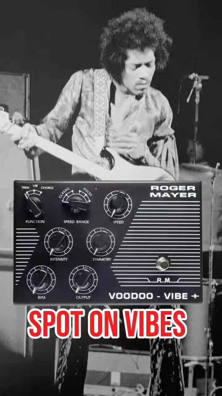 Roger Mayer Vibe Has The Hendrix Throb 🎸 #jimihendrix #bluesrock