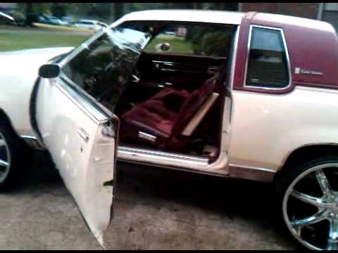 1984 CUTLASS SUPREME BROUGHAM ON 24s - YouTube