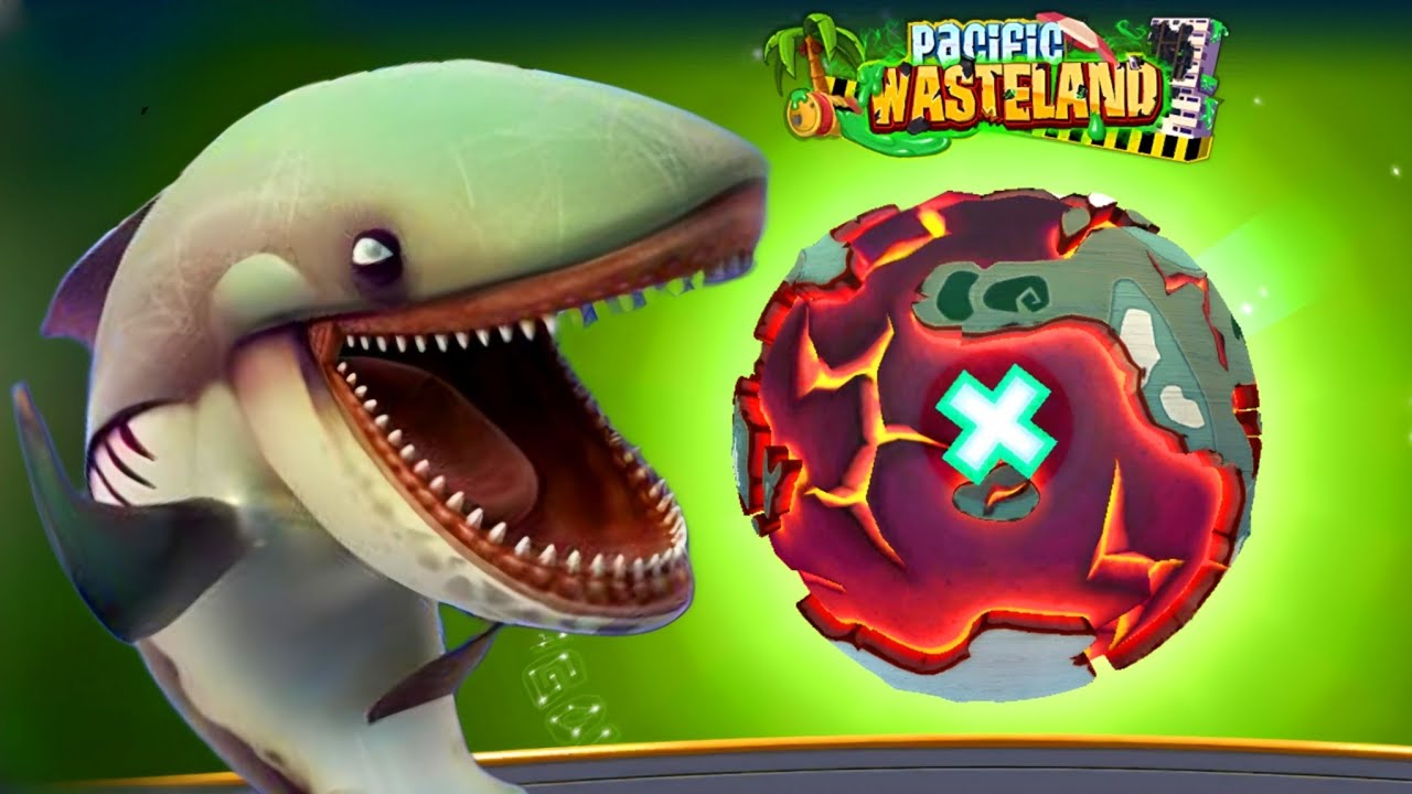 Hungry Shark World Megamouth Shark Attack PACIFIC WASTELAND