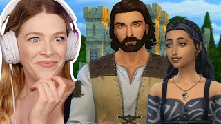 Forced To Share A Bed With My Enemy In The Sims 4 | Rags 2 Royalty #8