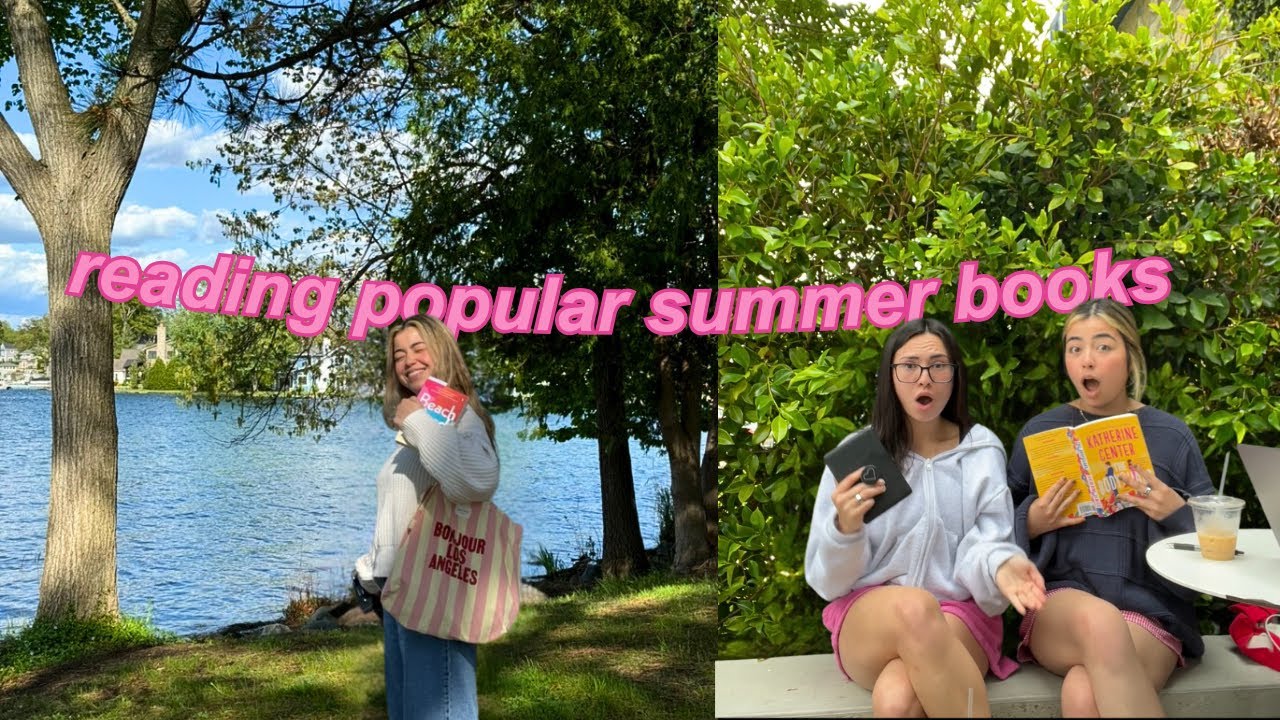 summer reading vlog ☀️ (romance and new releases) - YouTube