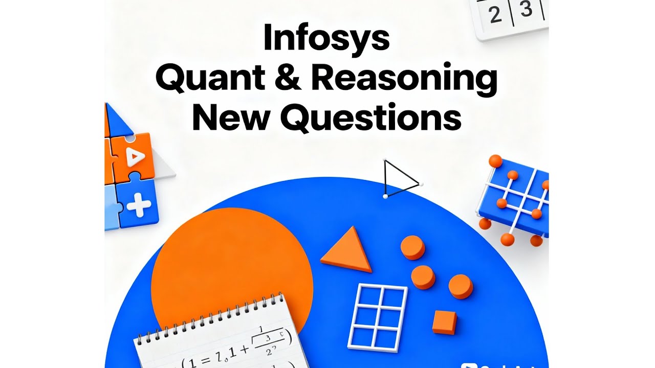 Infosys - Quant & Reasoning - New Questions - YouTube