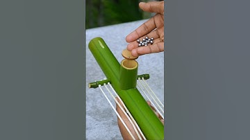 New Bamboo Creations with Slingshots #Bamboo #Slingshots #Bambooart