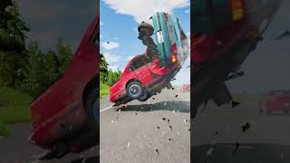 Pothole and Car Crash #9 - BeamNG Drive screenshot 2