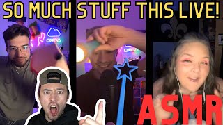 EYE EXAM 👀 | ASMR w/ @damianseals  ❗ | @JenncrudeAsmr  reaches 10K! |  TT Live 4/18/2023