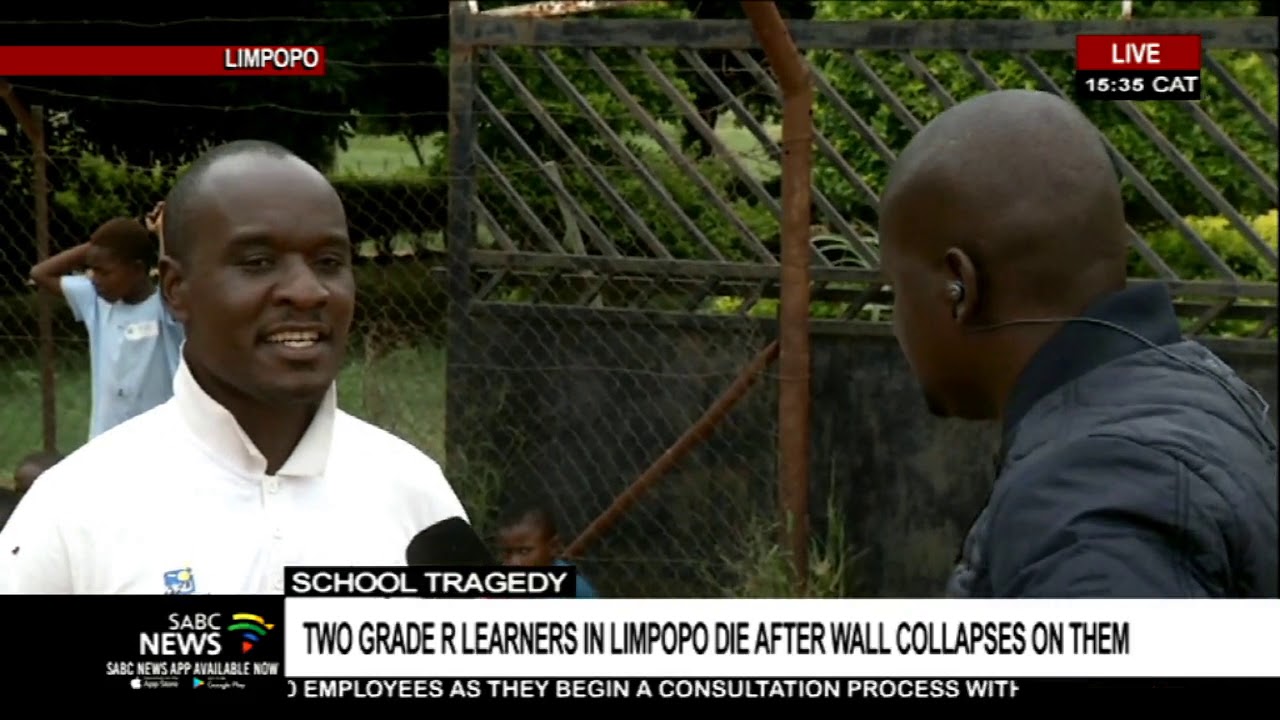 Reaction to Limpopo school wall collapse