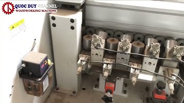 Máy Dán Chỉ Vát 45 Độ | Máy Dán Cạnh Nghiêng - SMBL 450DT | SEMAC