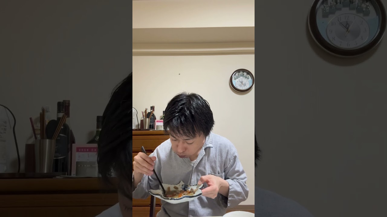 タイの骨に苦戦する松井先生後編 #お得グルメ #グルメ好き #food #飯テロ