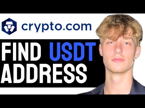 How to Find Tether USDT Wallet Address in the Crypto.com Mobile Exchange 2024! (Easy Guide)