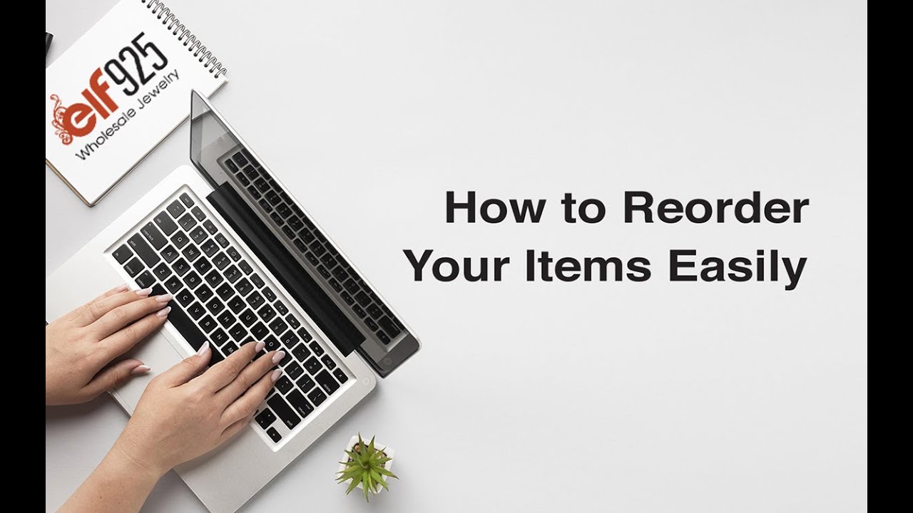 Need Reordered How to re-order your items easily - YouTube