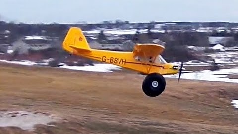 HK J-3 Cub with Tundra Wheels