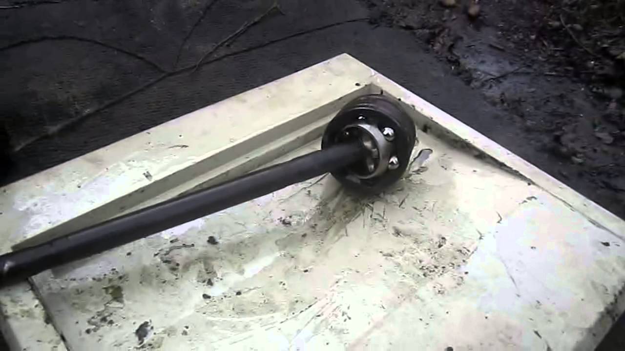 Мастерская Интерактивной Реставрации: промывка ШРУСа от старой смазки ...