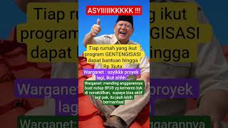 GENTENGISASI DAPAT 3JUTA  #kdm #mahfudmd #jokowi #prabowo ##purbaya #shortvideo