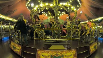 Steam Carousel, Efteling Park,  Kaatsheuvel, Netherlands.