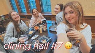 we ate at all of msu's dining halls in one day | college vlog! ✰✰