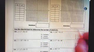 Alg 1B: Quadratics: Lesson 4: Quadratic Roots