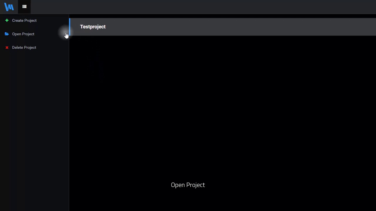 VAM2 Tutorial  2-Project List-3-Create Open Delete Projects  [Weiss AG]