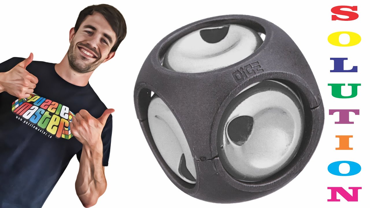 Cast Dice from Hanayama - Solution