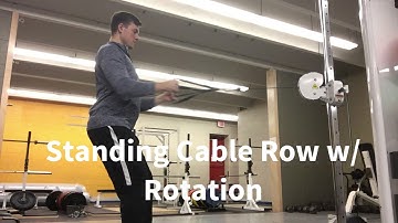 Standing Cable Row w/ Rotation