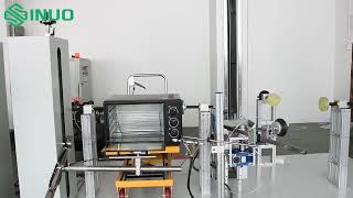 IEC 60335-2-6 Household Ovens Door Endurance Test System PLC Control