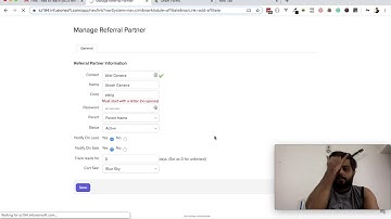 How to add/create a referral partner in infusionsoft/keap