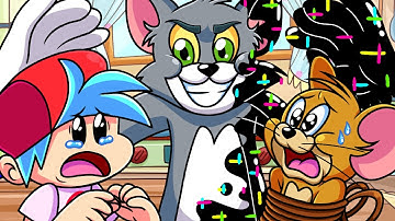 TOM.EXE & JERRY "Glitch" 🎙- Friday Night Funkin Animation