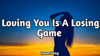 Loving You is a Losing Game 💔 (Lyrics Video) | Emotional Love Song | New English Sad Song 2025 🎶