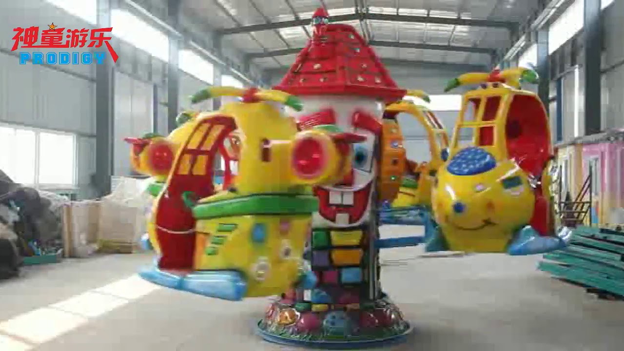 China factory price children park equipment luxury scarecrow rotating ...