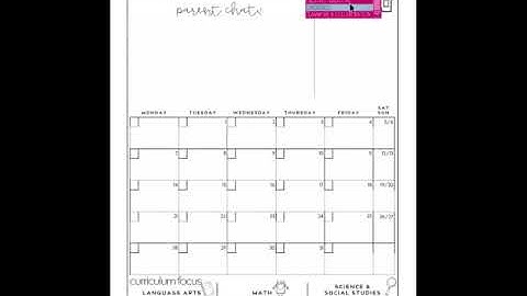 Editable Monthly Classroom Newsletter