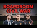 CARRINGTON CIVIL WAR! 🛬🔴 Ole vs Carrick: The Interim Fight Is ON! #Shorts #MUFC