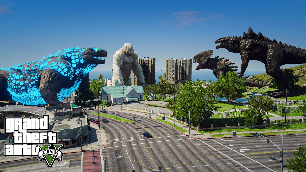 This new GTA 5 Godzilla mod lets you rampage with atomic breath