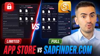 SADFinder.com vs Mac App Store: 7 differences