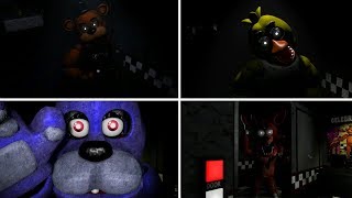 [SFM FNAF] Every FNAF 1 Jumpscare Animated