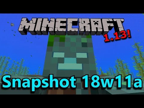 Minecraft 1.14: Update Aquatic - Dolphins, Coral Reefs 