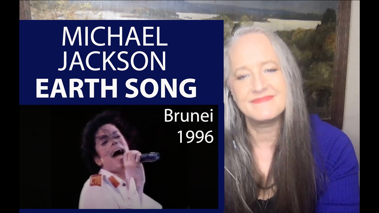 Michael Jackson -  Earth Song | Live Brunei 1996 - Voice Teacher Reaction
