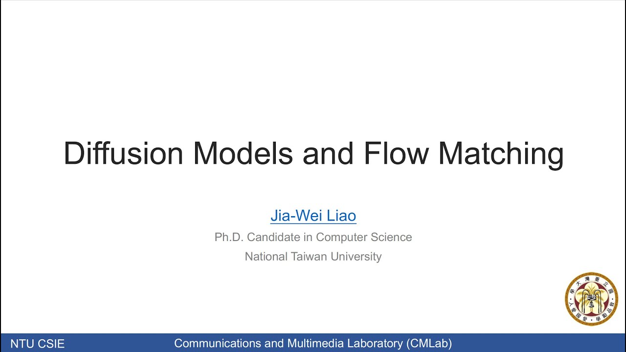 Diffusion Models and Flow Matching (中文版) - YouTube