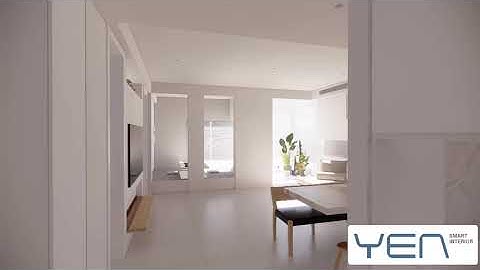 Mẫu nội thất cho căn hộ 70m2. Căn hộ nhỏ với không gian rộng rãi