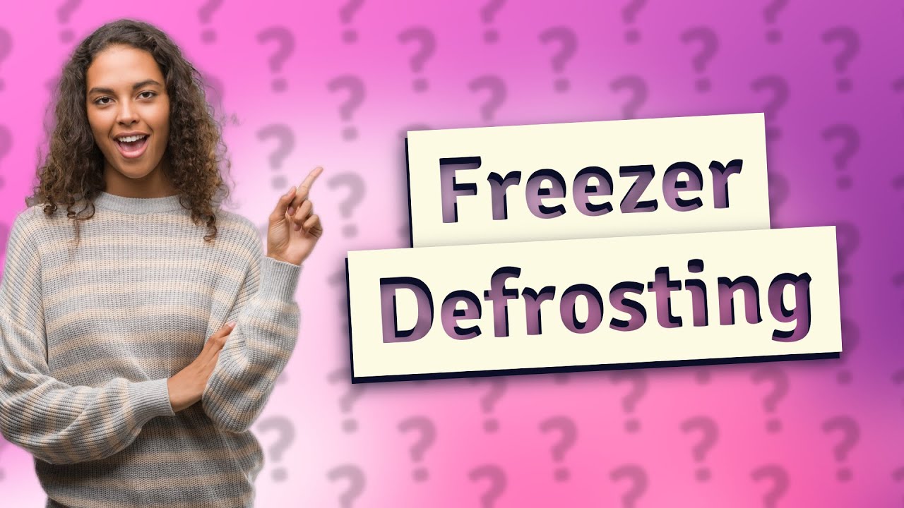 Can I leave freezer door open to defrost overnight? YouTube
