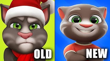 All Talking Tom Outfit7 iOS,Android: Talking Tom Cat (V1) 2010 - My Talking Tom Friends 2 (2025)