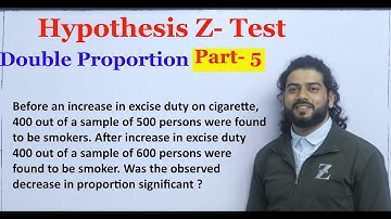 Z-Test Part 6 Double Proportion Hypothesis testing MBS MBA MPA MSc BSc TU solution in Nepali