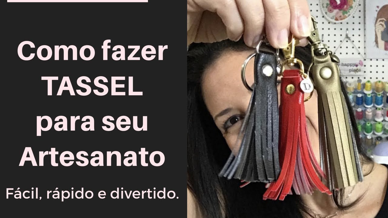 DIY Tassel / How to make Tassel - Diy Tassel Key Fob