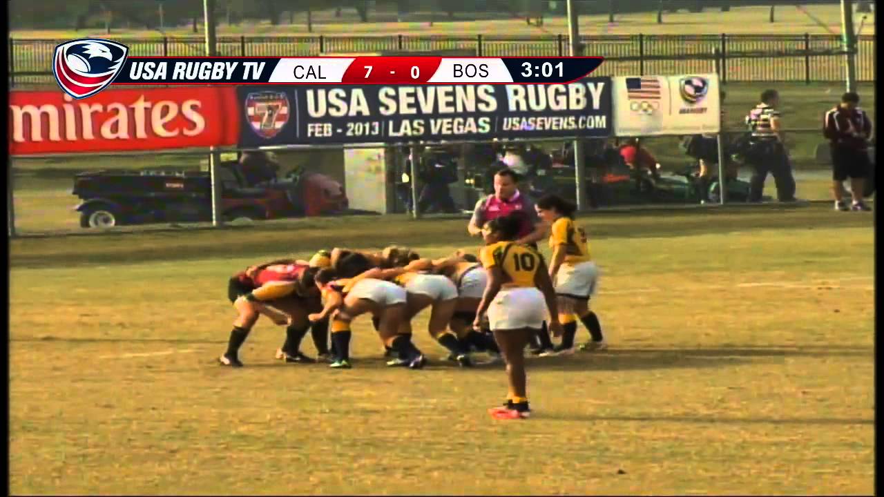 California vs. Boston College Women's Match 7 2012 USA Rugby