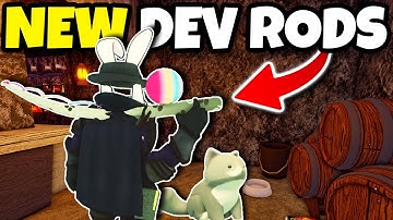 MAAK JE KLAAR VOOR ALLE NIEUWE DEV RODS in Fisch Roblox!