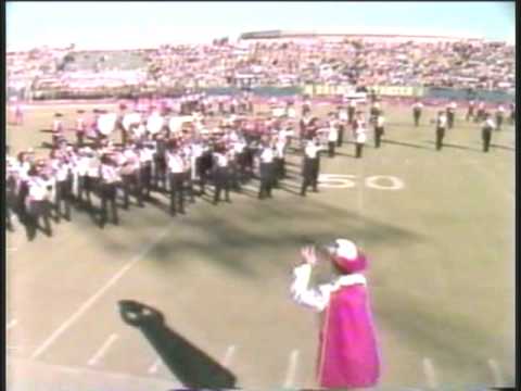 Judson-Holmes 1986: Rocket Band Halftime