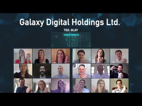 TMX Group welcomes Galaxy Digital Holdings Ltd. to celebrate the company’s graduation from TSX Venture Exchange to TSX (TSX: GLXY)