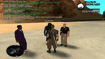 Как меня поставили на лидерку Mongols MC. samp-rp 02 server.